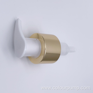 Wholesale Aluminum24 410 Gold/ Sliver Dispenser Cream Pump